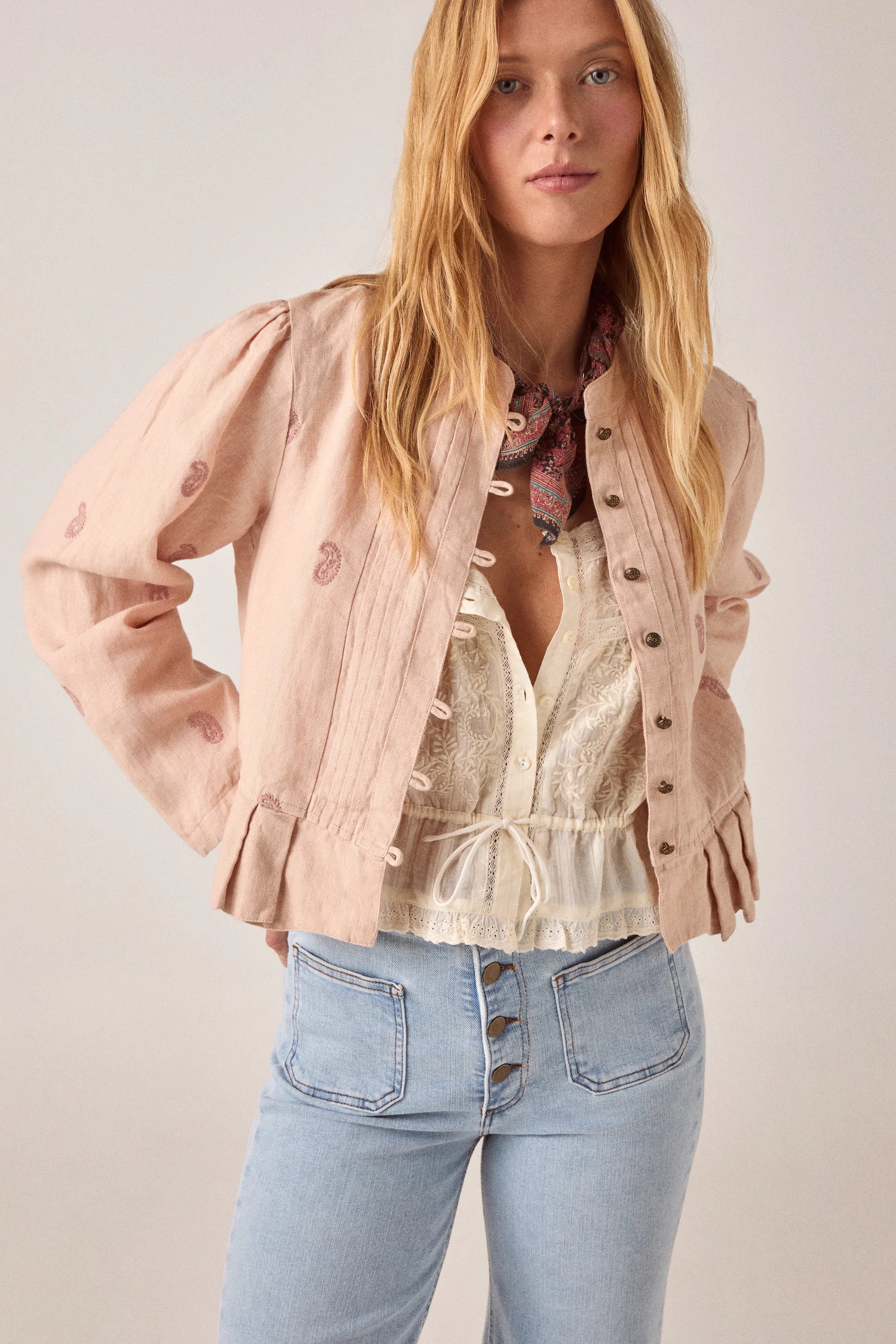 Maison Hotel Constanza Vintage Lace Top