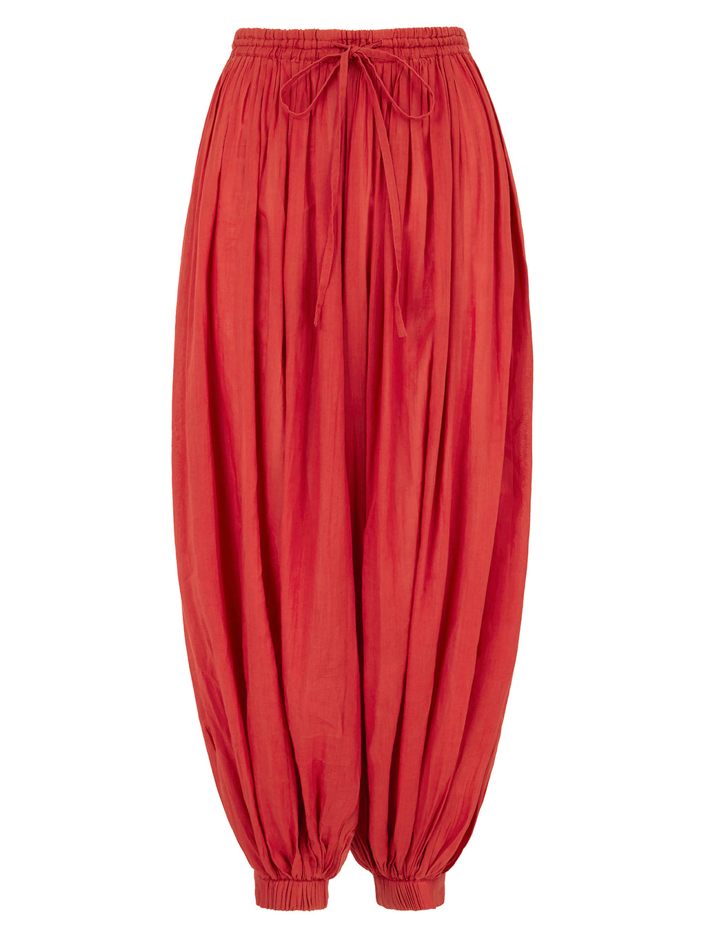 Daydress Pimento Red Cotton voile trousers
