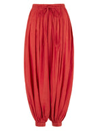 Daydress Pimento Red Cotton voile trousers