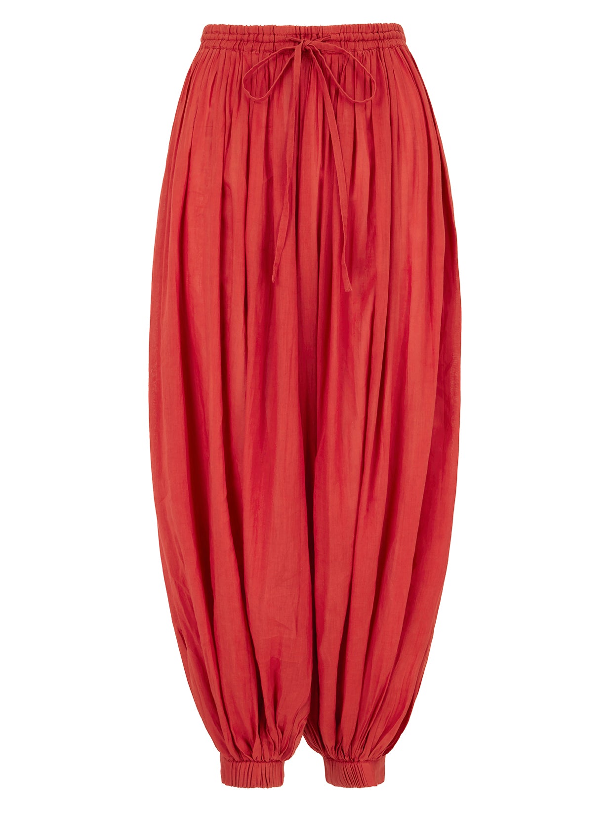 Daydress Pimento Red Cotton voile trousers