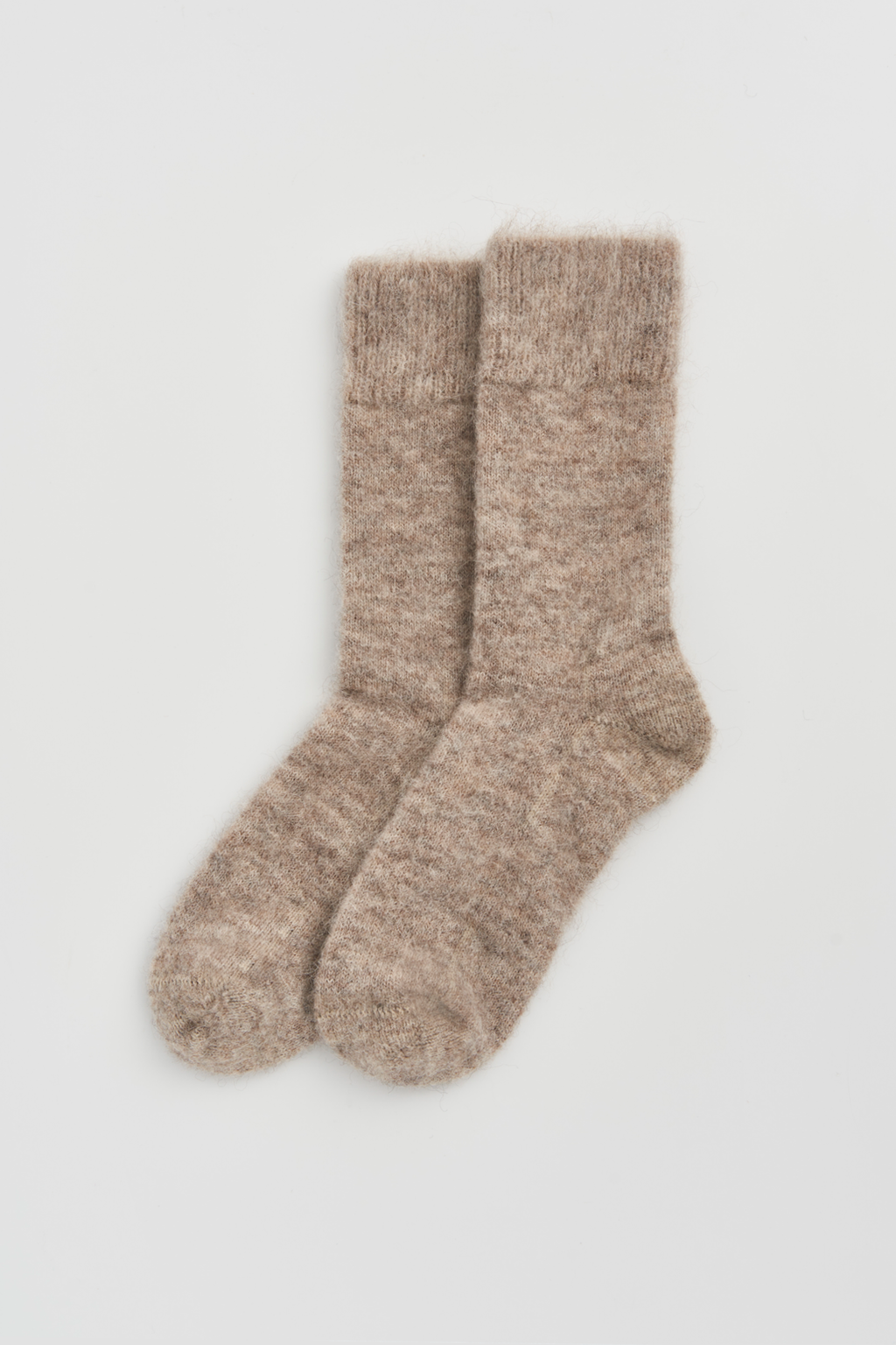Pairs Hare Grey Ultra Soft Alpaca Bed Socks