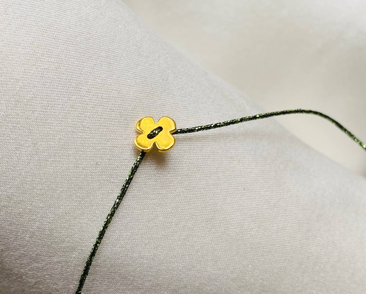 Sophie Deschamps Clover Fine Bracelet