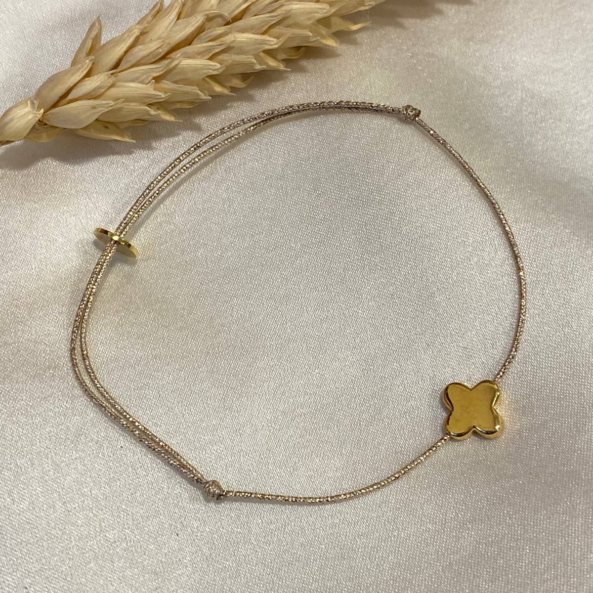 Sophie Deschamps Agape Clover bracelet
