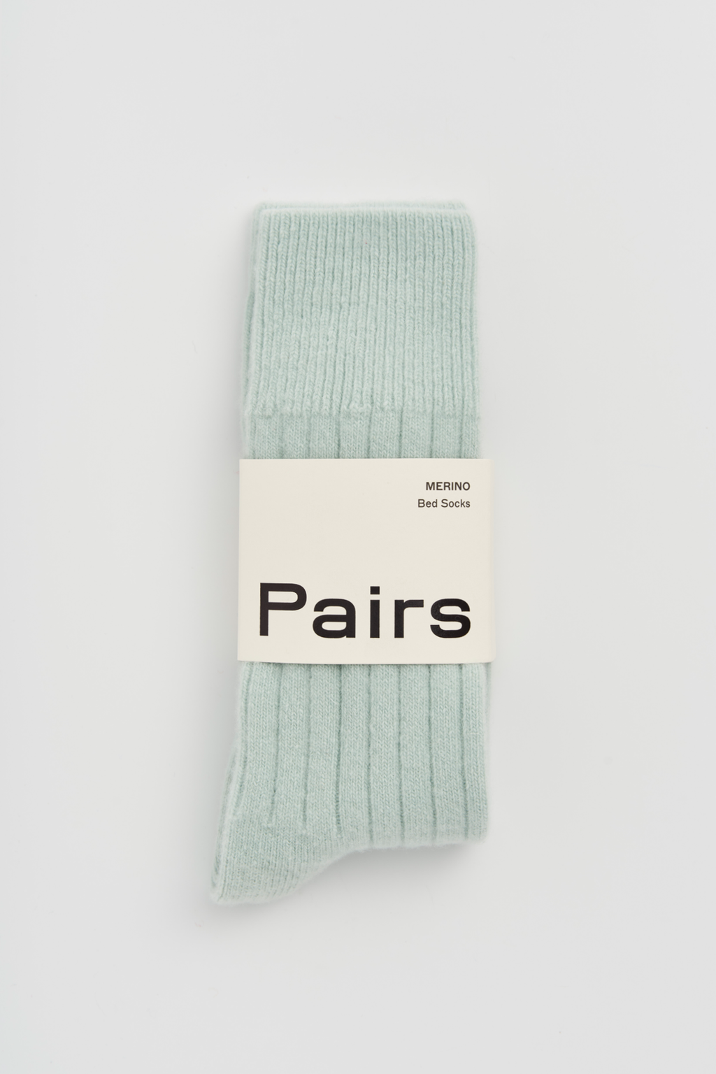Pairs Winter Mint Merino Bed Socks