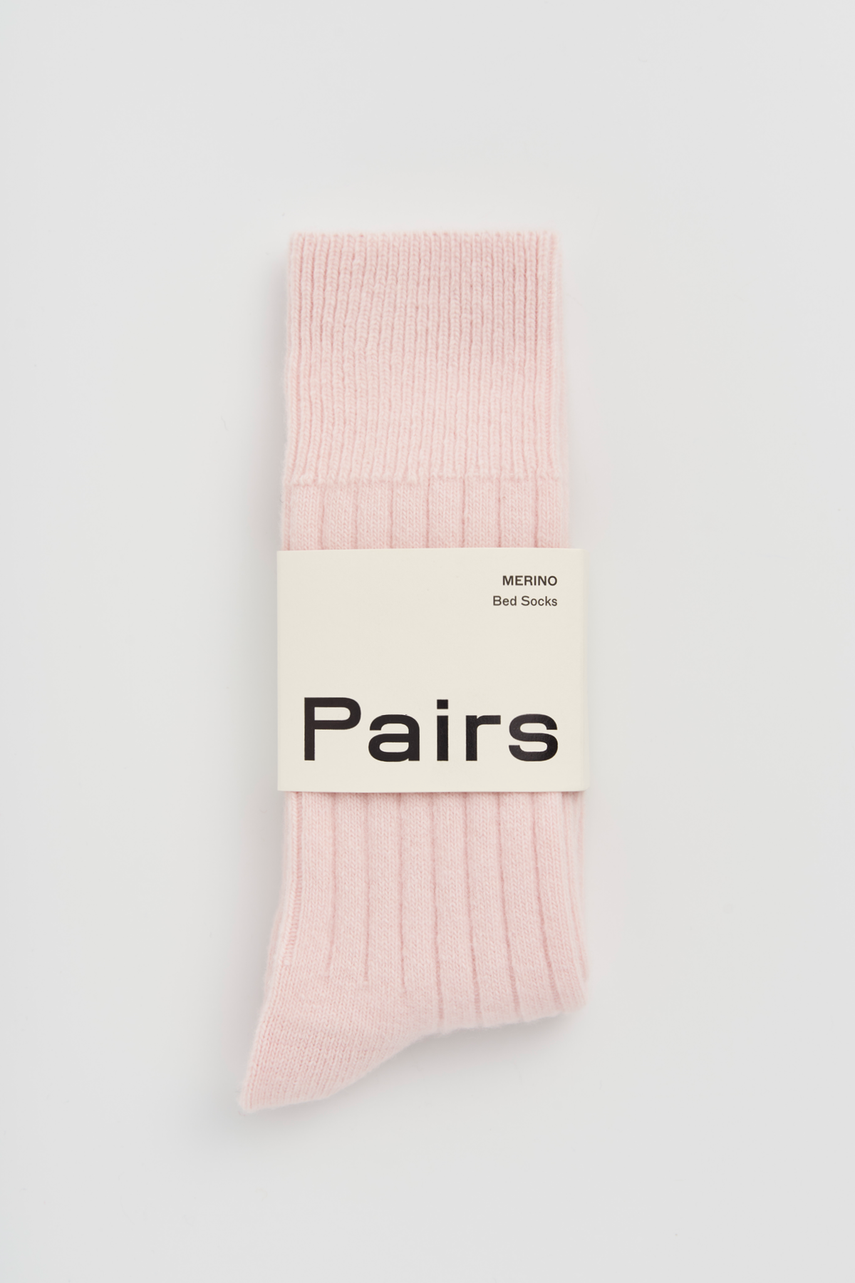 Pairs Frosting Pink Merino Bed Socks