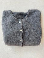 Mohair Short sleeve in Charcoal