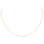 Sophie Deschamps Grace necklace with Green diamond
