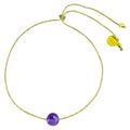 Marion fine stone bracelet with Amethyst