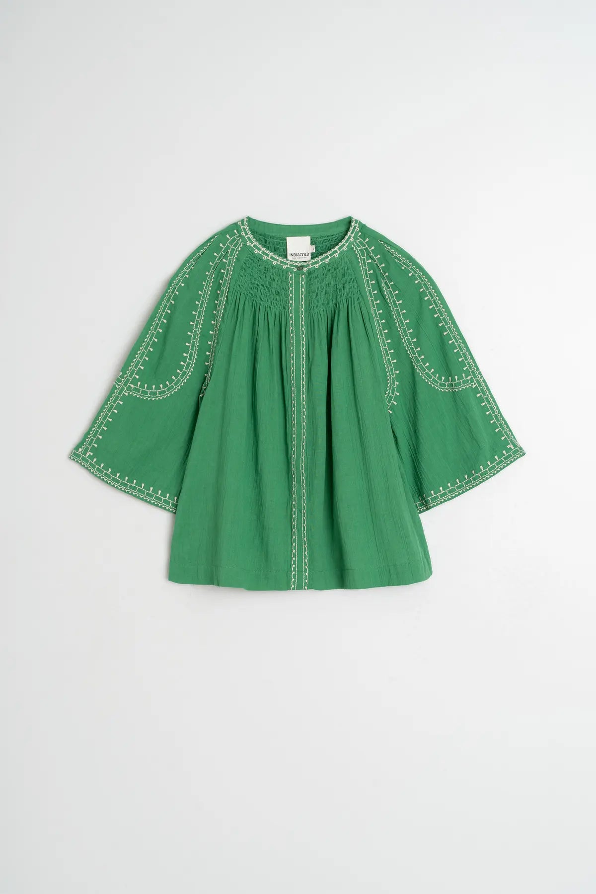 Indi & Cold embroidered blouse