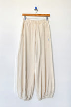 Le Bon Shoppe Women's Cotton Balloon Pants - Naturel