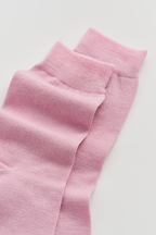 Pairs Sugar Pink Merino Socks