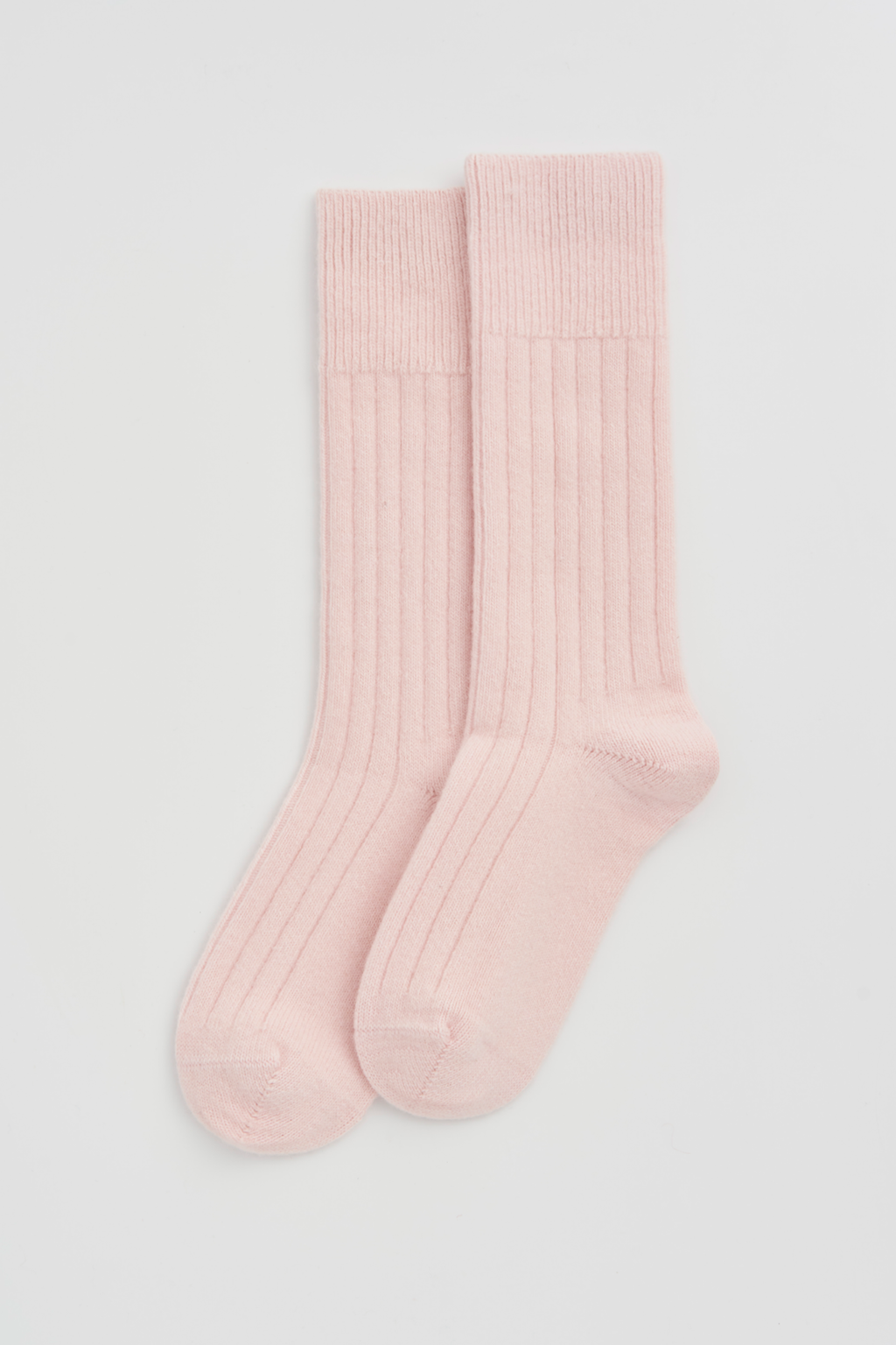 Pairs Frosting Pink Merino Bed Socks