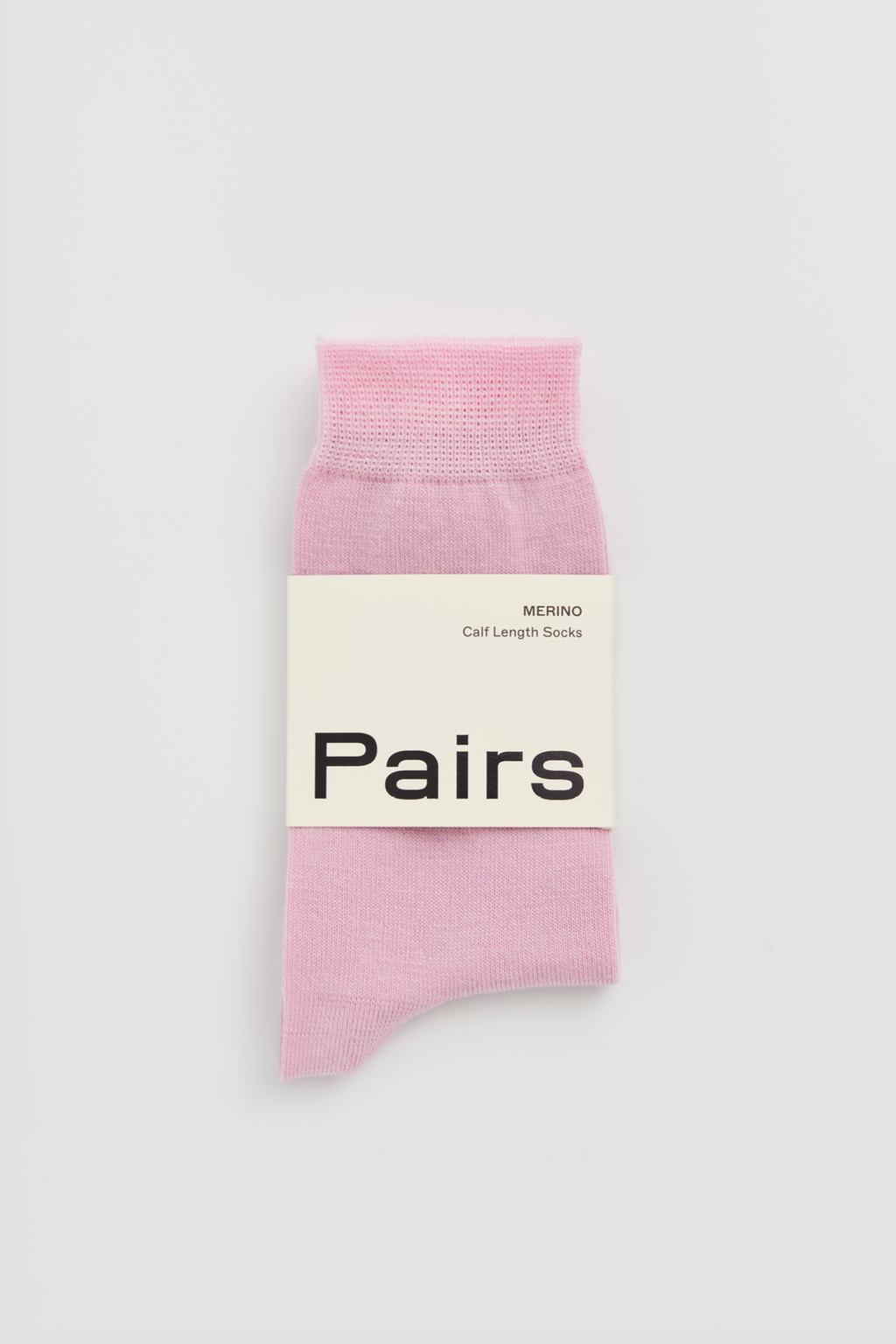 Pairs Sugar Pink Merino Socks