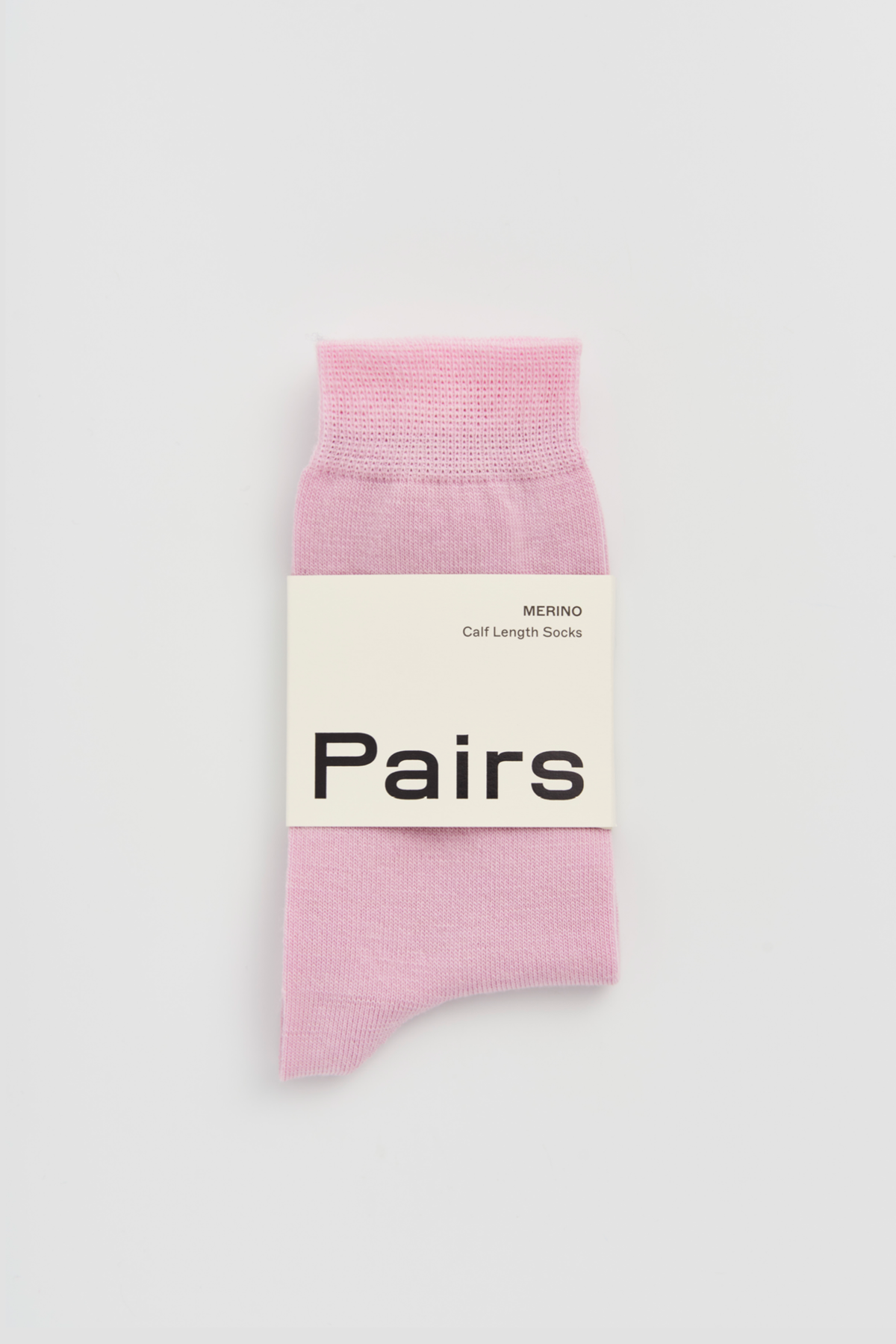 Pairs Sugar Pink Merino Socks