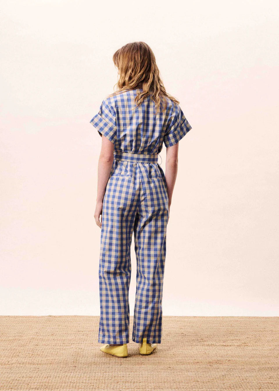 FRNCH gingham jumpsuit