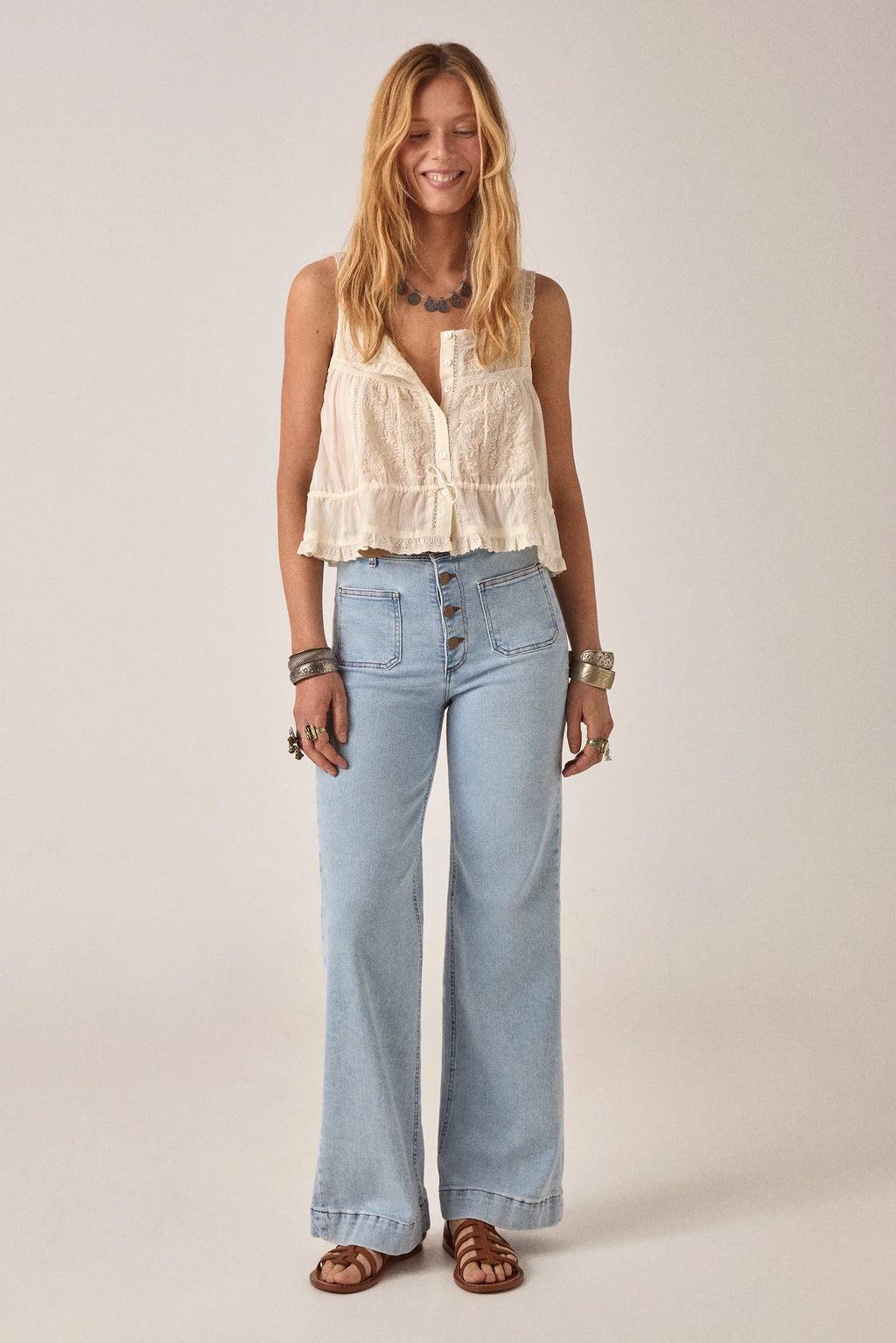 Maison Hotel Constanza Vintage Lace Top