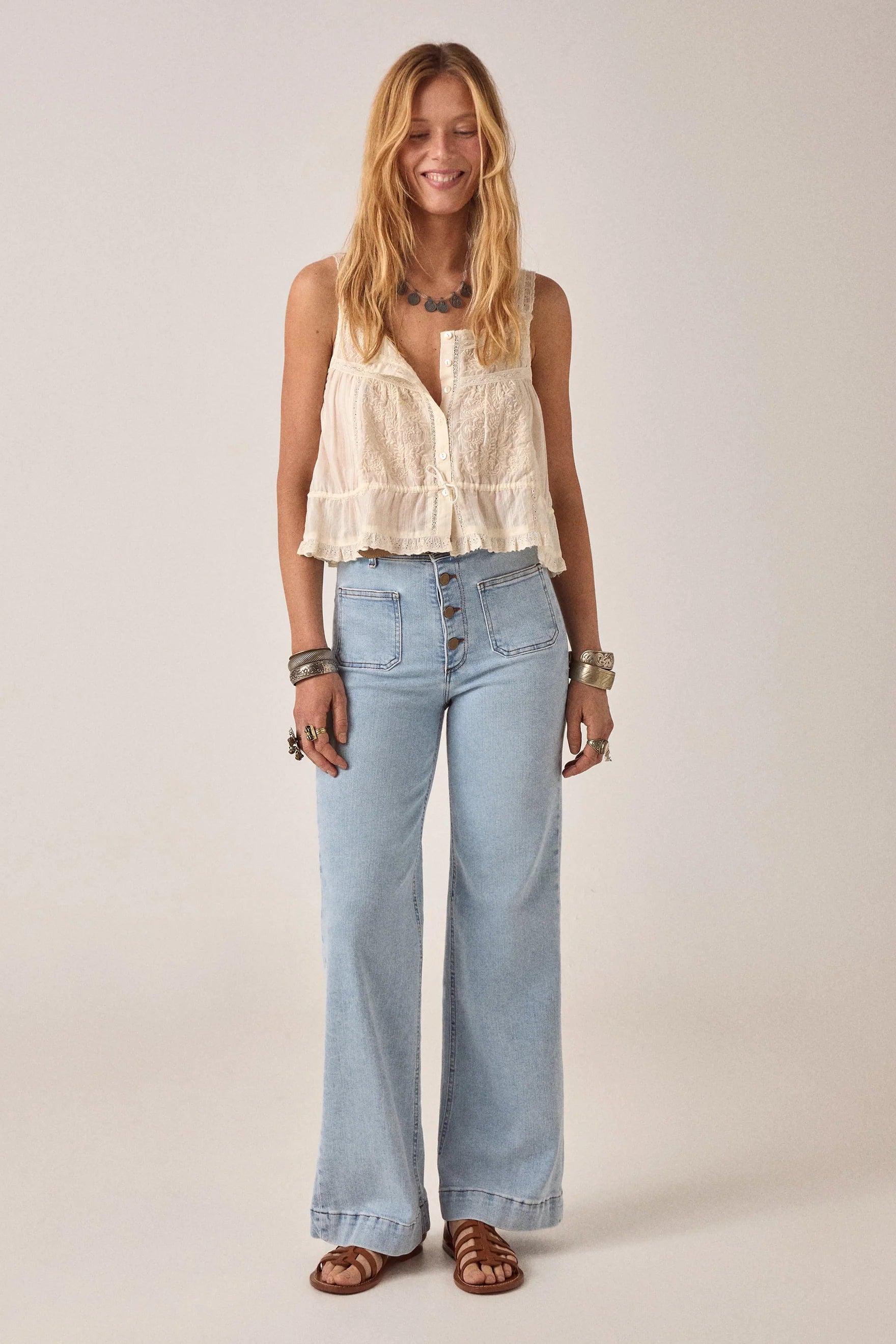 Maison Hotel Constanza Vintage Lace Top