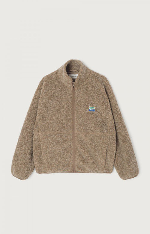 American Vintage Hoktown Jacket in Nutmeg Melange