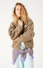 American Vintage Hoktown Jacket in Nutmeg Melange