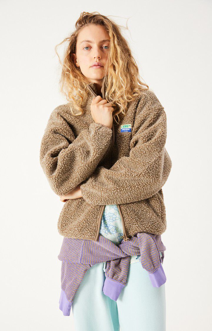 American Vintage Hoktown Jacket in Nutmeg Melange