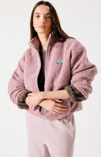American Vintage Hoktown Jacket in Sloe Melange
