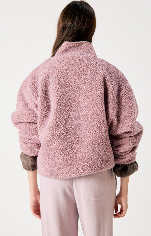 American Vintage Hoktown Jacket in Sloe Melange