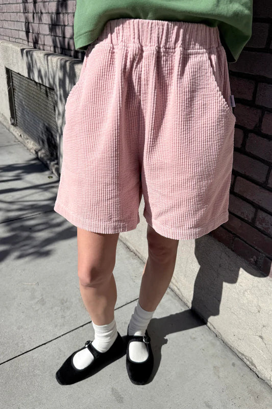 Le Bon Shoppe Shorts in Pink Cord
