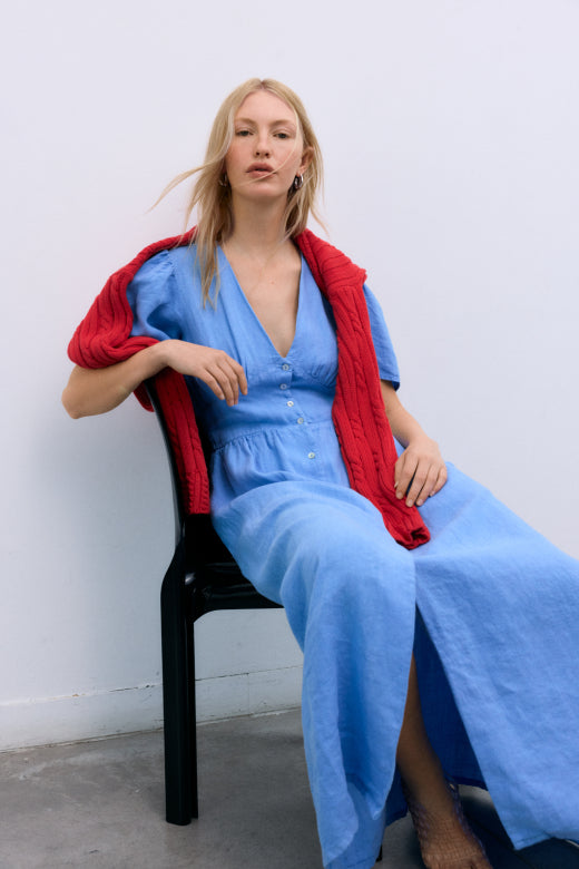 Melissa Linen Dress