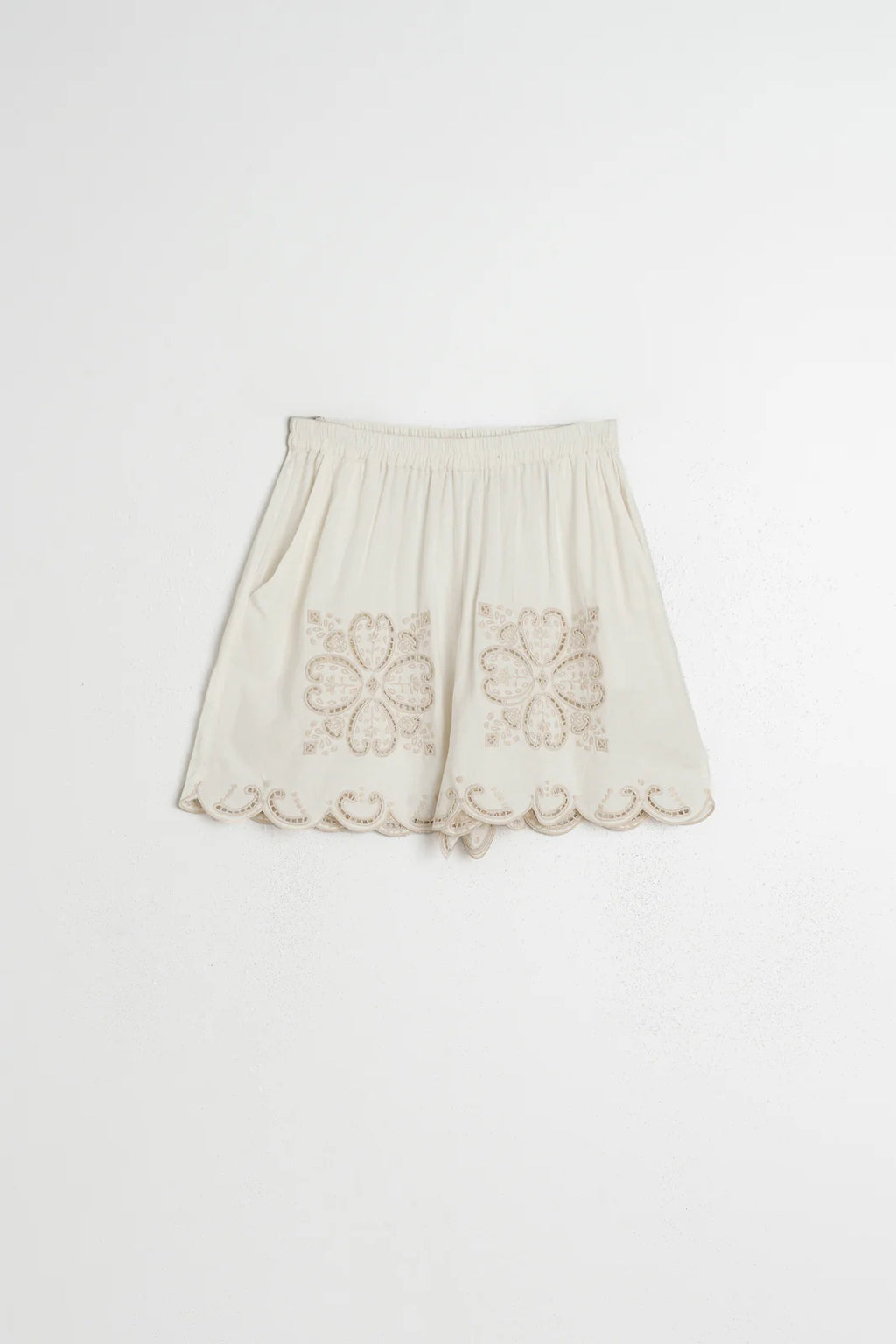 Indi and Cold Stone Embroidered Shorts