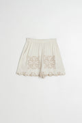 Indi and Cold Stone Embroidered Shorts