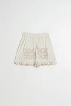 Indi and Cold Stone Embroidered Shorts