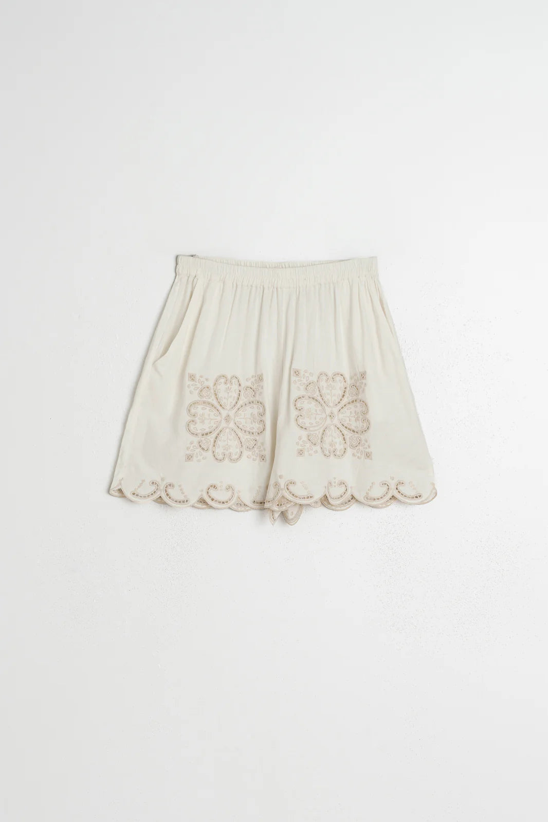 Indi and Cold Stone Embroidered Shorts