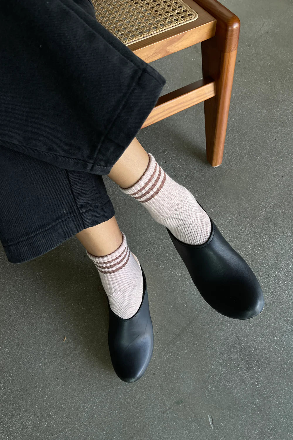 Le Bon shoppe Girlfriend Socks in Bellini