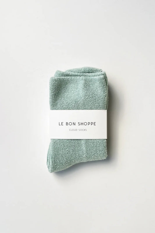 Le Bon shoppe cloud socks in bay