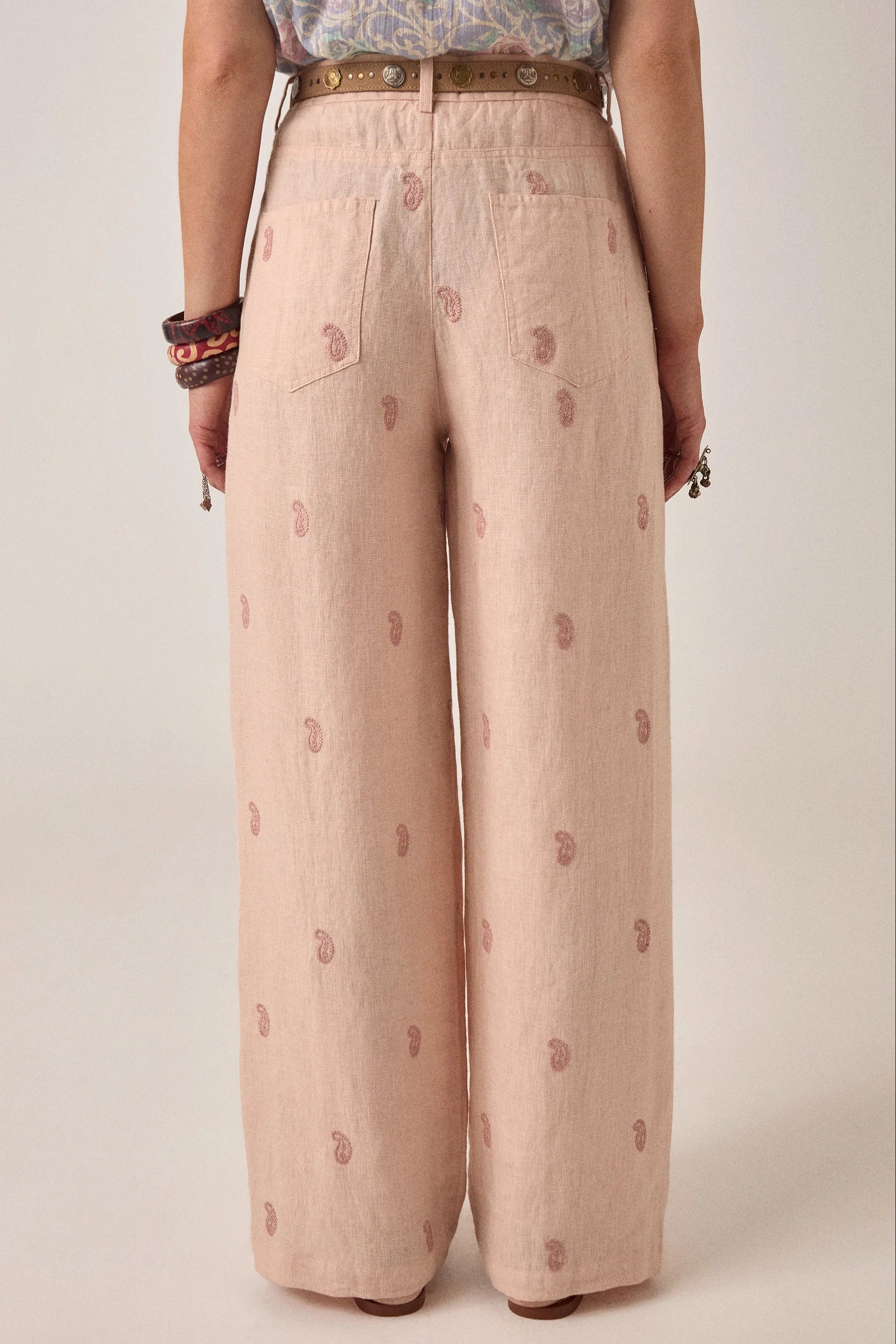 Maison Hotel Otto pant in vegas Blush