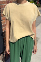 Le Bon Shoppe Jeanne Tee in Butter