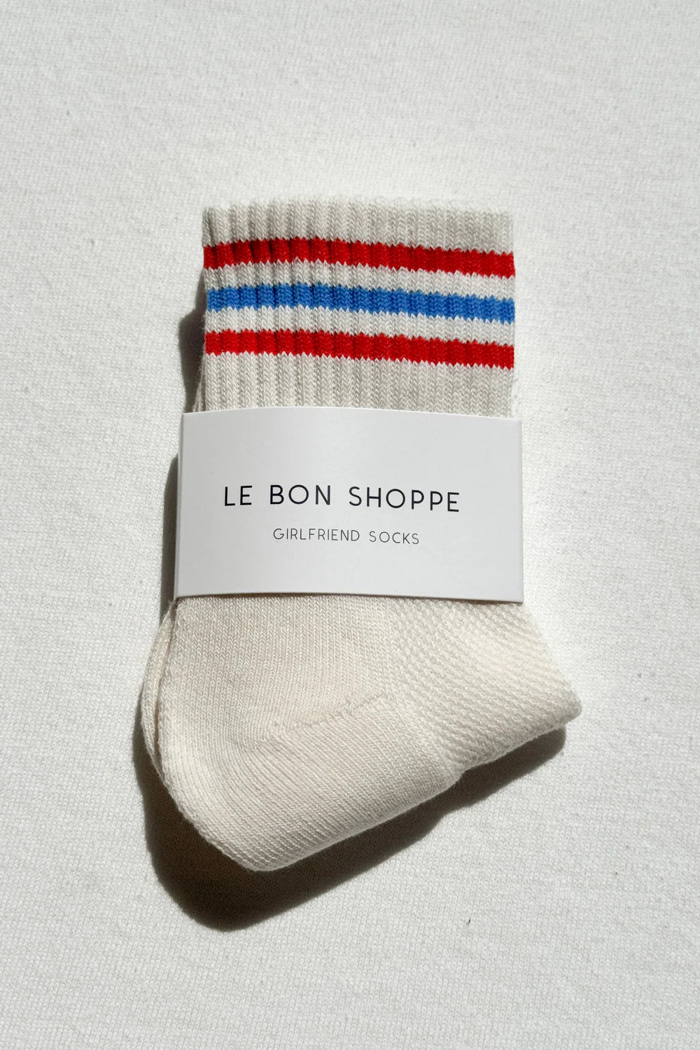 Le Bon shoppe Girlfriend Socks in Leche