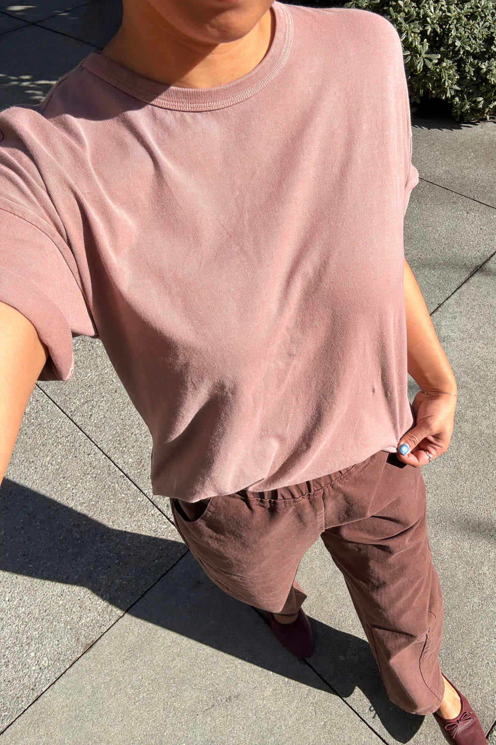 Le Bon Shoppe Her Tee in Rose Tea