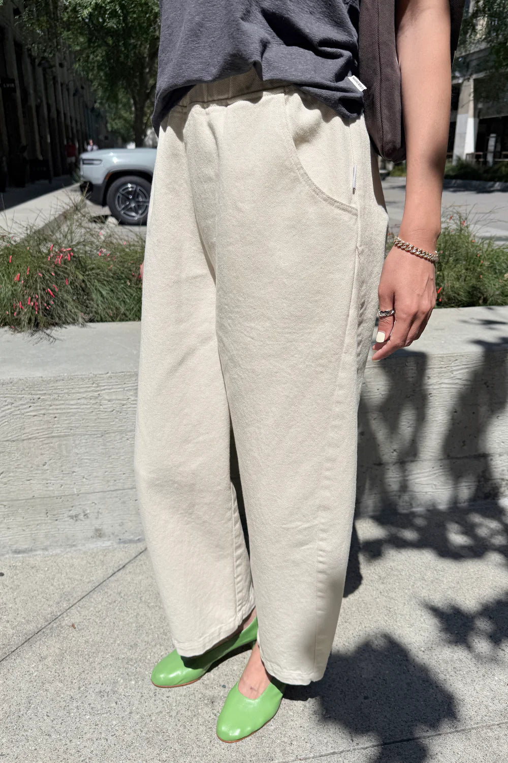 Le Bon Shoppe Arc pants in Natural