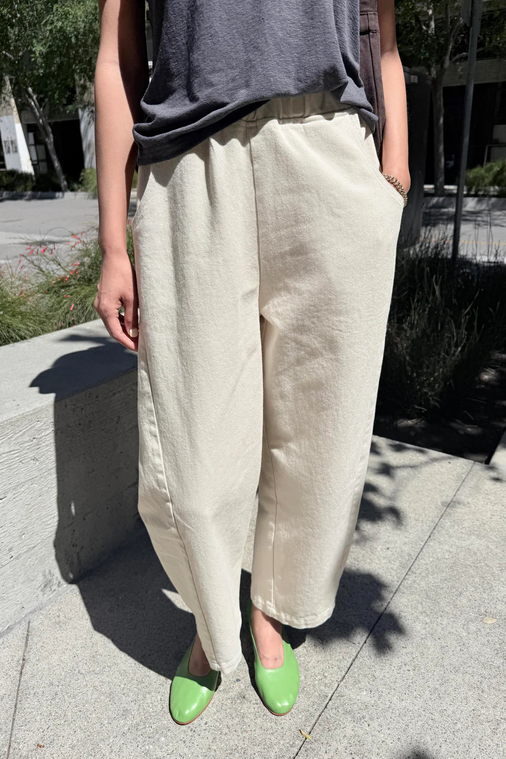 Le Bon Shoppe Arc pants in Natural
