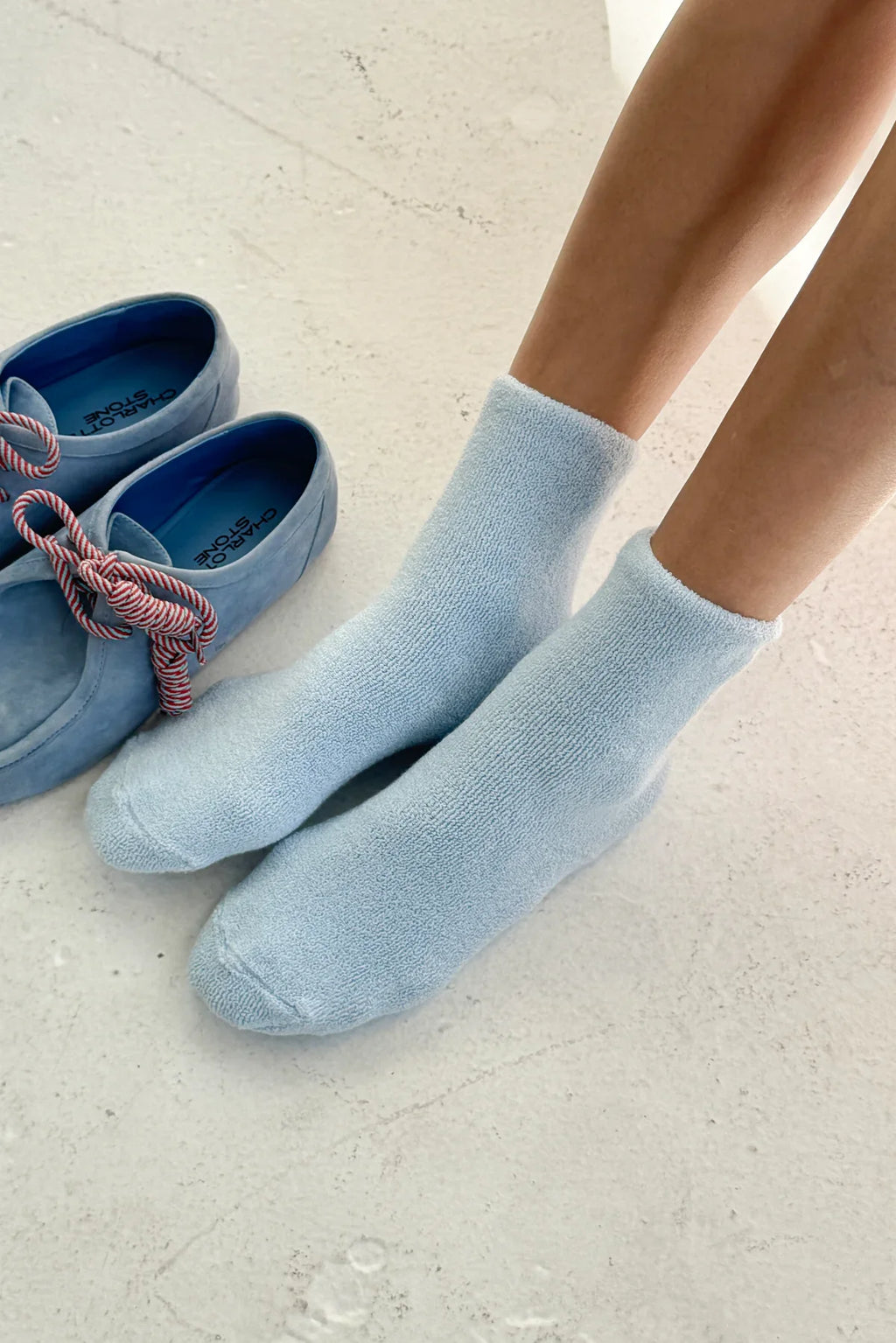 Le Bon shoppe cloud socks in bay