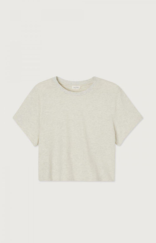 American Vintage Ypawood Tee in Heather Grey