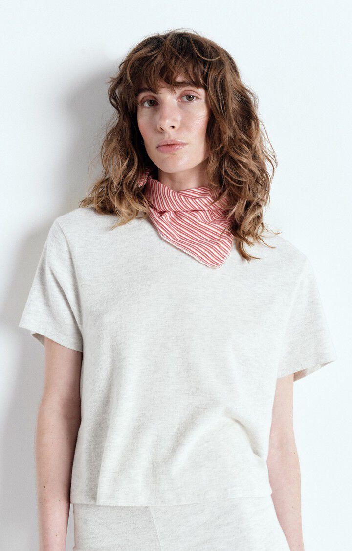 American Vintage Ypawood Tee in Heather Grey