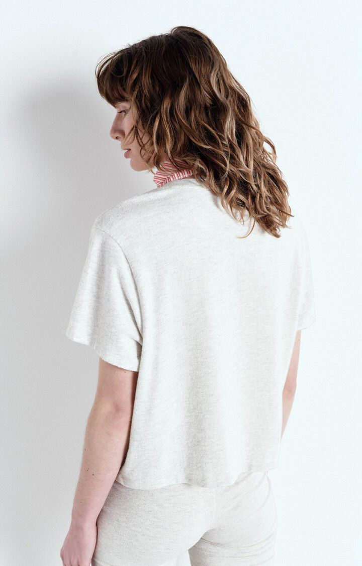 American Vintage Ypawood Tee in Heather Grey