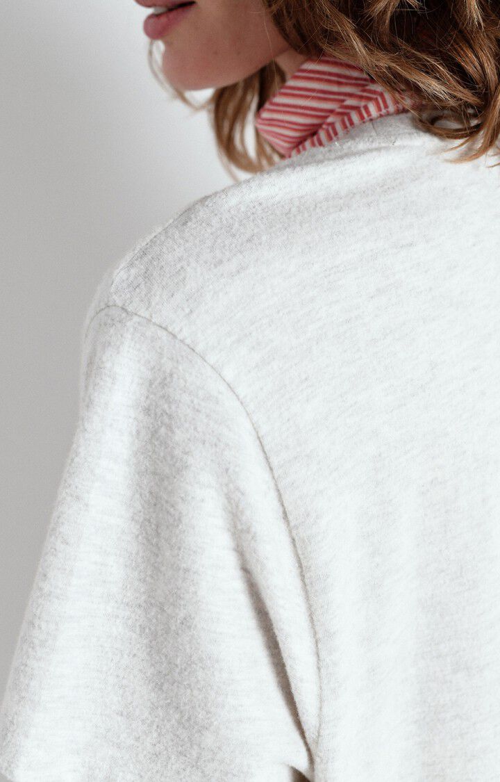 American Vintage Ypawood Tee in Heather Grey