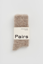 Pairs Hare Grey Ultra Soft Alpaca Bed Socks