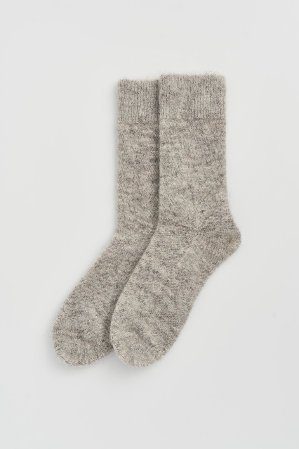 Pairs Correct Grey Ultra Soft Alpaca Bed Socks