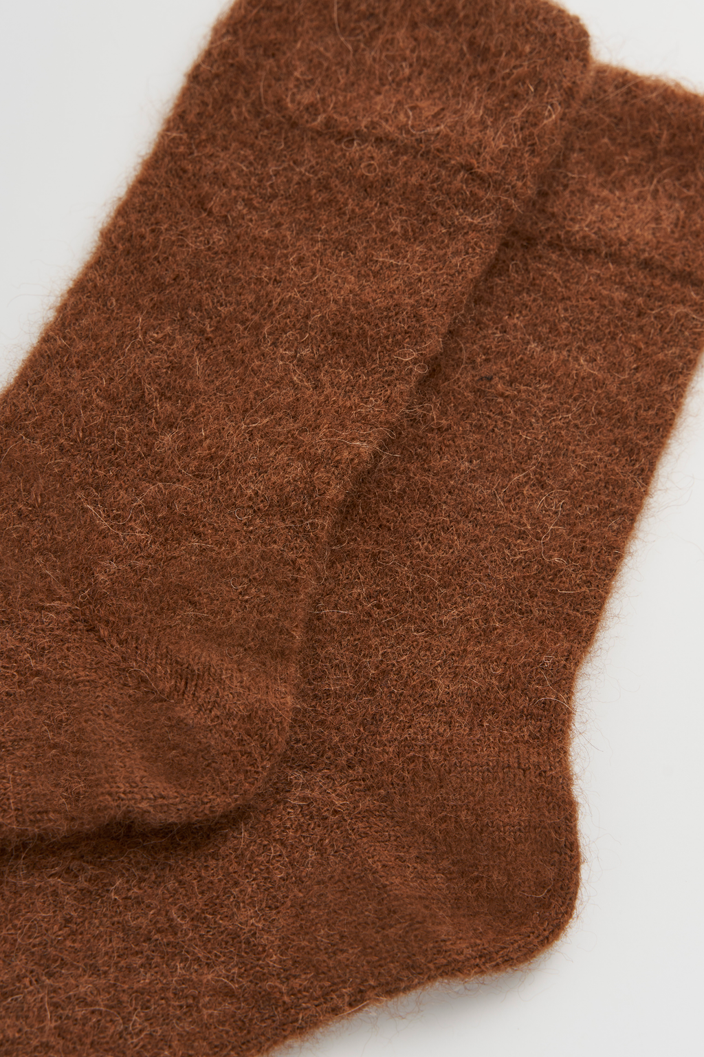Pairs Chestnut Brown Ultra Soft Alpaca Socks