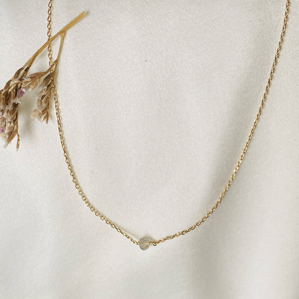Sophie Deschamps Peridot fine necklace