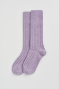 Pairs Parma Violet Merino Bed Socks